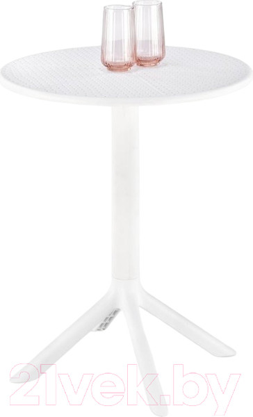 Изображение товара Стол садовый Halmar Calvo (белый)