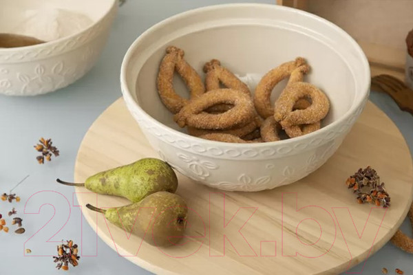 Изображение товара Салатник Tkano Russian North TK22-TW-BW0009 (кремовый/ягоды тайги)