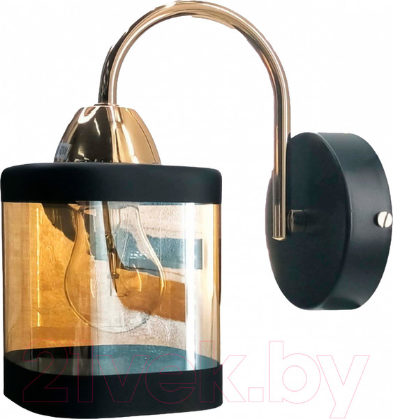 Изображение товара Бра Aitin-Pro НББ 03-60-101 / 70013D/1W (золото/черный)