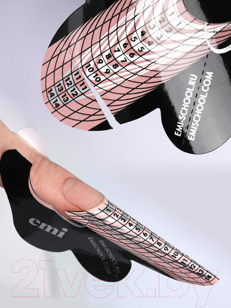 Изображение товара Формы для наращивания ногтей E.Mi 100шт