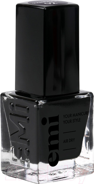 Изображение товара Лак для ногтей E.Mi Для стемпинга №2 Черный (6мл)