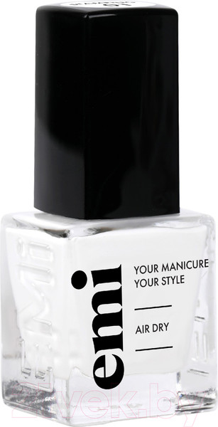 Изображение товара Лак для ногтей E.Mi Для стемпинга №1 Белый (6мл)