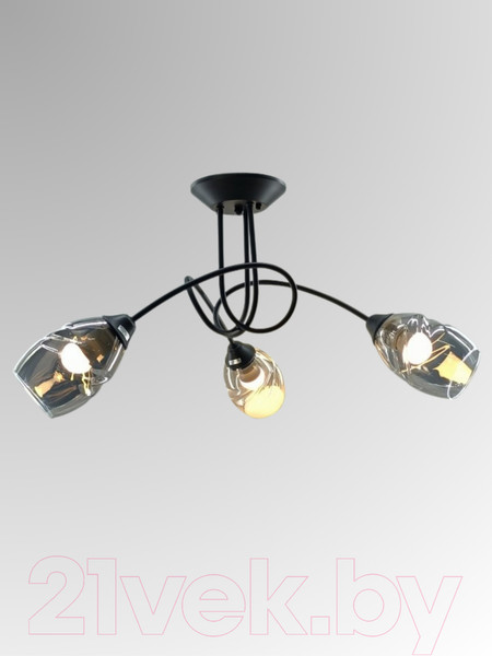 Изображение товара Люстра Aitin-Pro НПБ 02-3x60-102 / S5126/3 (черный)