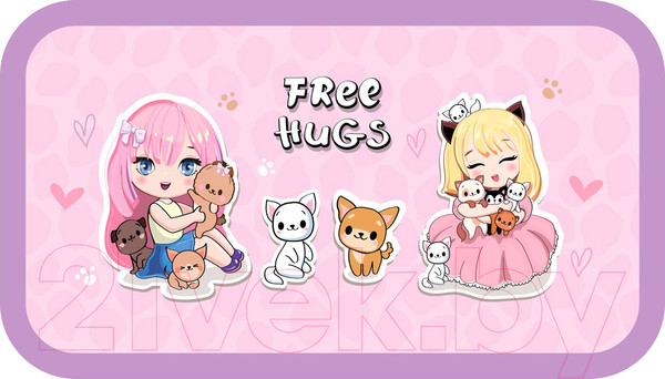 Изображение товара Пенал ArtSpace Free hugs / ПК2_59996