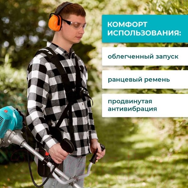 Изображение товара Триммер бензиновый GPT TBC-418