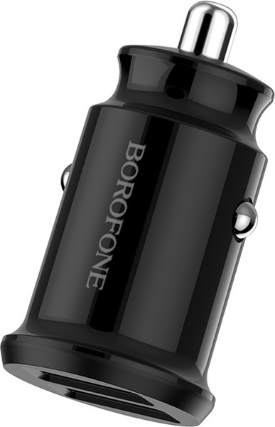 Изображение товара Адаптер питания автомобильный Borofone BZ8 2USB (черный)