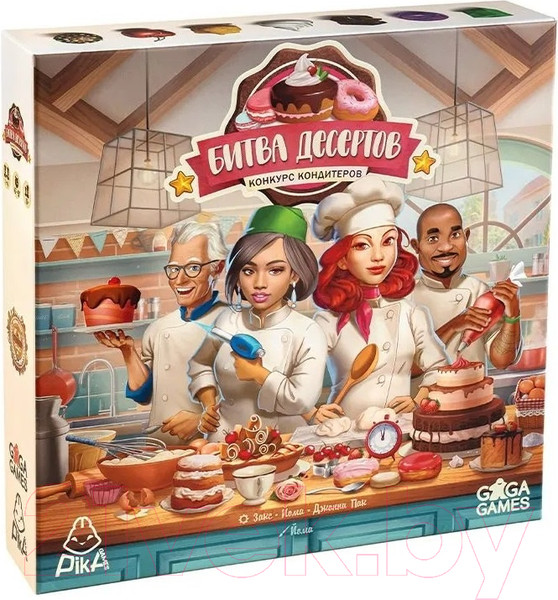 Изображение товара Настольная игра GaGa Битва десертов: конкурс кондитеров / GG404