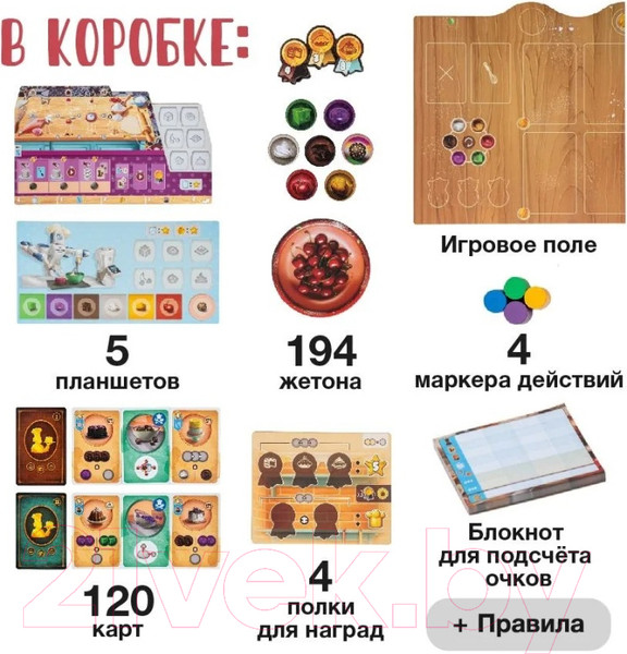 Изображение товара Настольная игра GaGa Битва десертов: конкурс кондитеров / GG404