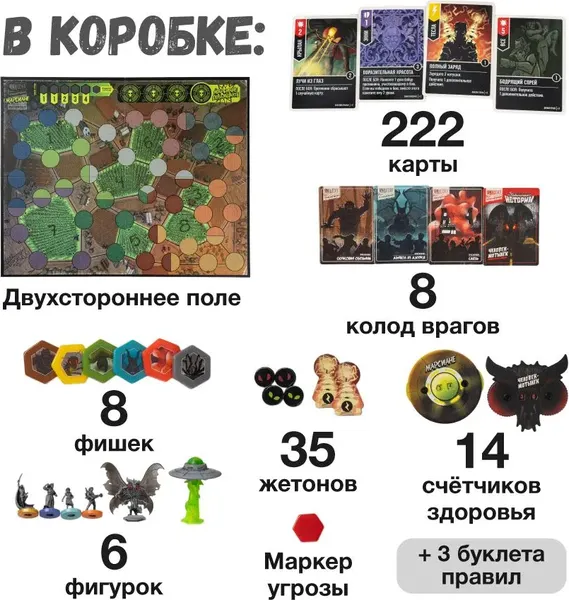 Изображение товара Настольная игра GaGa Unmatched. Приключения. Удивительные истории / GG424