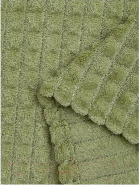 Изображение товара Плед TexRepublic Deco Кубики Фланель 150x200 / 93252 (зеленый)