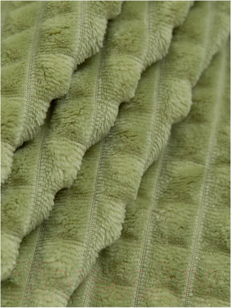 Изображение товара Плед TexRepublic Deco Кубики Фланель 150x200 / 93252 (зеленый)