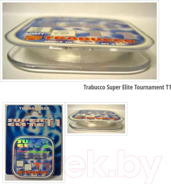 Изображение товара Леска монофильная Trabucco Super Elite T1 Tournamen 0.11мм 50м / 058-50-110