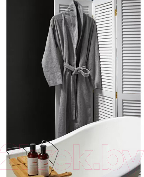 Изображение товара Халат Tkano Essential TK23-BR0015 (XL, серый)