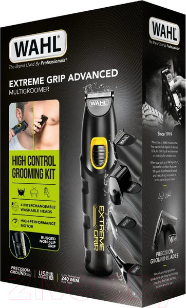 Изображение товара Триммер Wahl 09893.0460 Extreme Grip с USB