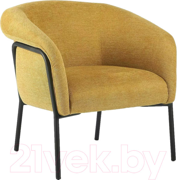 Изображение товара Кресло мягкое Signal Clover (Brego 68 карри/черный)