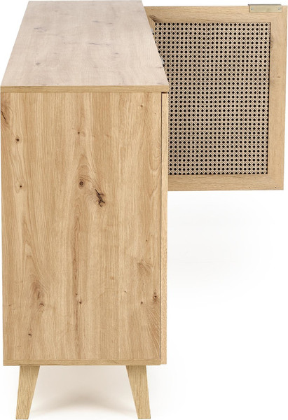 Изображение товара Тумба Halmar Borneo KM-1 (дуб артизан/черный)