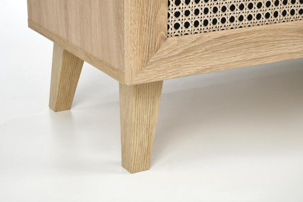 Изображение товара Тумба Halmar Borneo KM-1 (дуб артизан/черный)