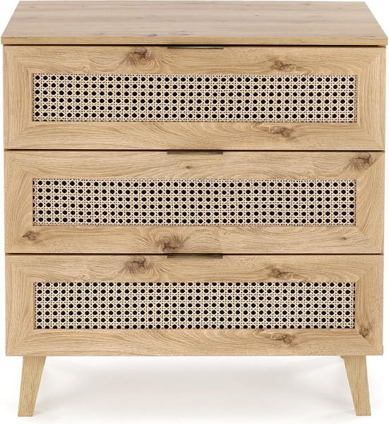 Изображение товара Комод Halmar Borneo KM-2 (дуб артизан/черный)