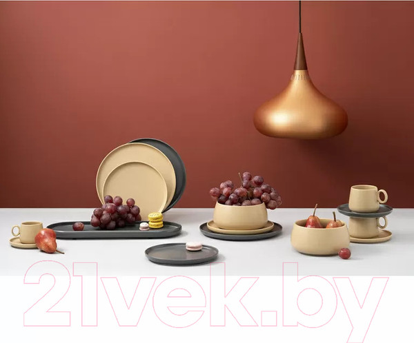 Изображение товара Блюдо Tkano Essential TK22-TW-OVP0002 (темно-серый)