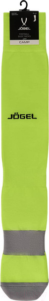 Изображение товара Гетры футбольные Jogel Camp Basic Socks / JC1GA0136.YO (р.43-45, желтый неон/серый/черный)