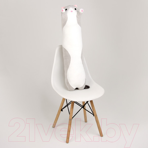 Изображение товара Мягкая игрушка Sima-Land Котик / 10126937 (серый)