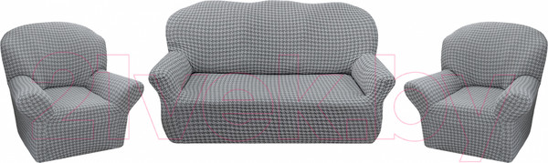 Изображение товара Комплект чехлов Mio Tesoro Комфорт жаккард Люкс 10018/1473