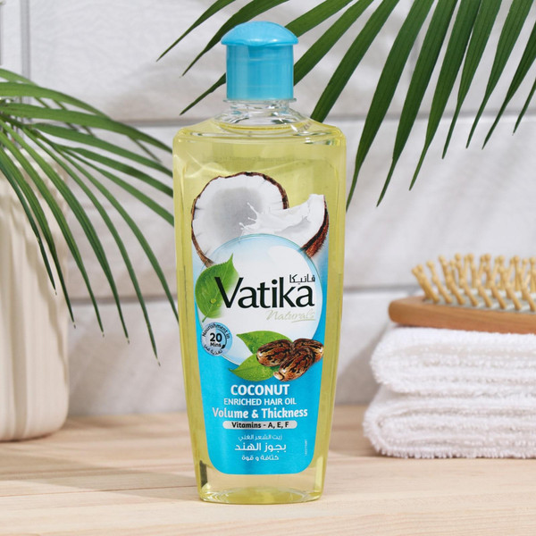 Изображение товара Масло для волос Dabur Vatika Обогащенное кокосом (200мл)