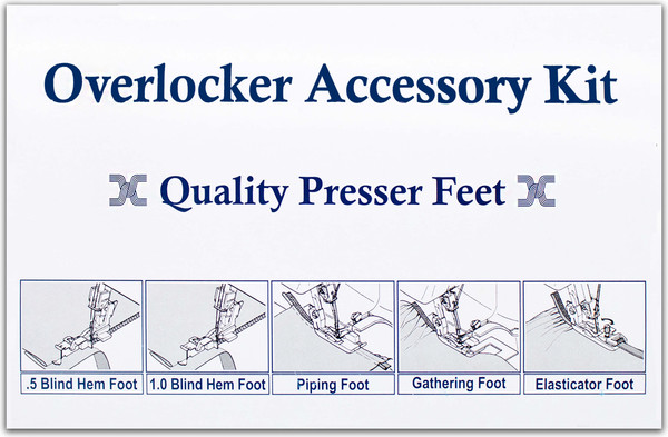 Изображение товара Набор лапок для швейной машины Jaguar 50905 
