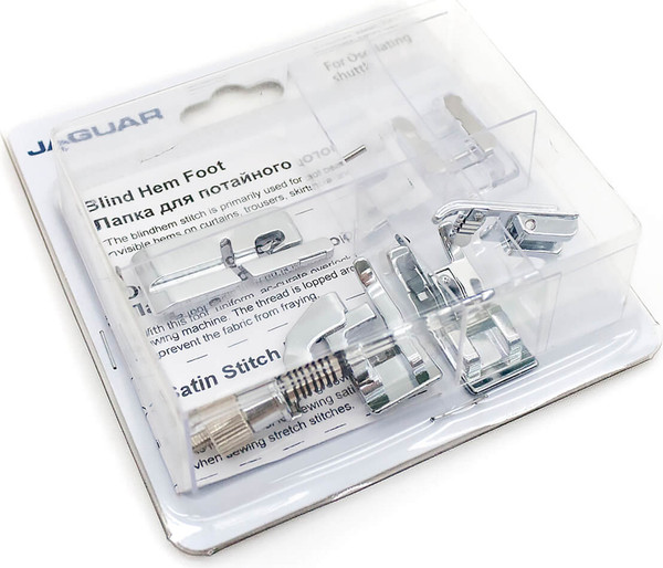 Изображение товара Набор лапок для швейной машины Jaguar С вертикальным челноком