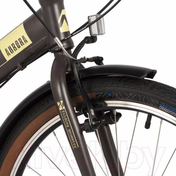 Изображение товара Велосипед Novatrack 24 Aurora 24FAURORA6S.BN4 (коричневый)