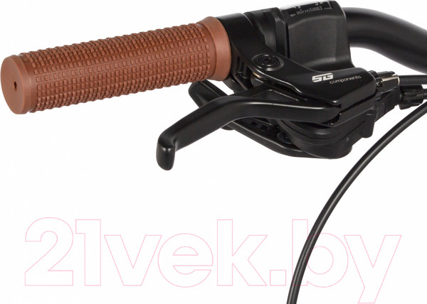 Изображение товара Велосипед Novatrack 24 Aurora 24FAURORA6S.BN4 (коричневый)