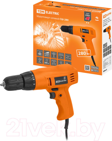 Изображение товара Дрель-шуруповерт TDM SQ1030-0104