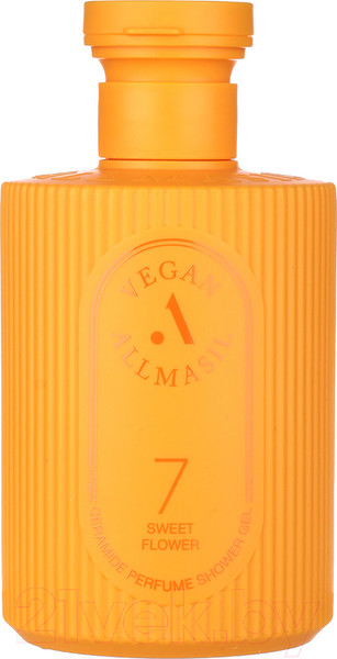 Изображение товара Гель для душа AllMasil 7 Ceramide Perfume Shower Gel Sweet Flower малина и жасмин (150мл)