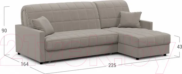Изображение товара Диван угловой Moon Family 134 / MF006341