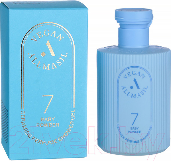 Изображение товара Гель для душа AllMasil 7 Ceramide Perfume Shower Gel Baby Powder (150мл)
