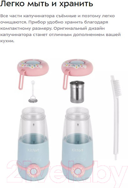 Изображение товара Вспениватель молока Kitfort KT-7244