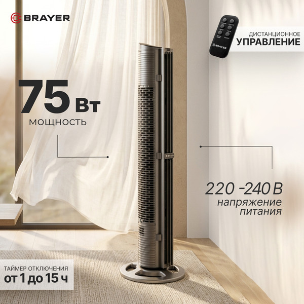 Изображение товара Вентилятор Brayer BR4977 