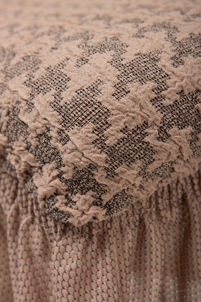 Изображение товара Чехол на стул Mio Tesoro Жаккард Люкс 10018/1446 (с оборкой)