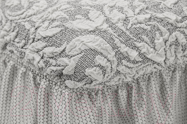 Изображение товара Чехол на стул Mio Tesoro Жаккард Люкс 10034/1582 (с оборкой)