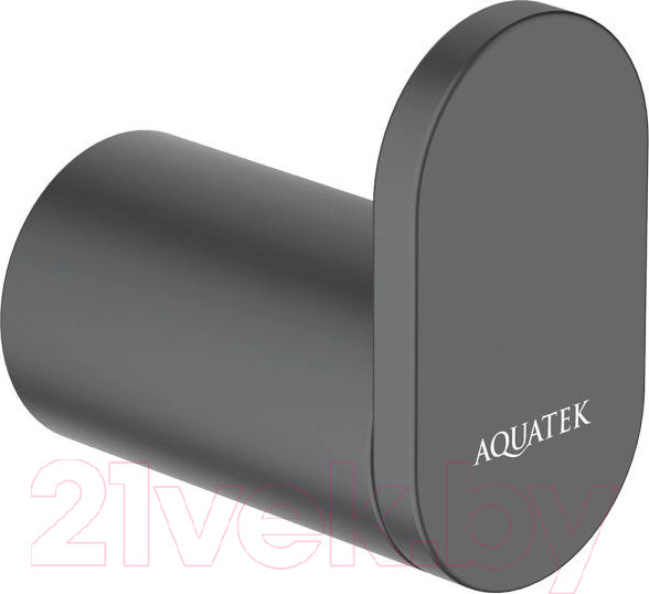 Изображение товара Крючок для ванной Aquatek Лира AQ4425MB (черный матовый)