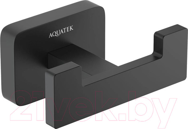Изображение товара Крючок для ванной Aquatek Либра AQ4302MB (черный матовый)