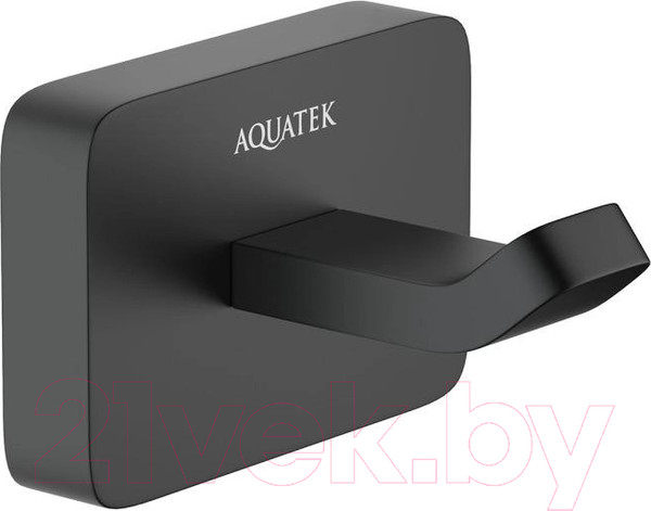 Изображение товара Крючок для ванной Aquatek Либра AQ4301MB (черный матовый)