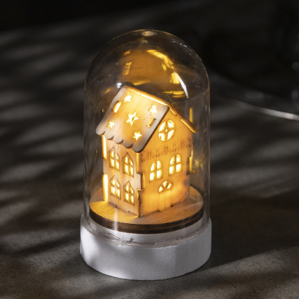 Изображение товара Световая фигурка Luazon Lighting Домик под куполом / 6117395