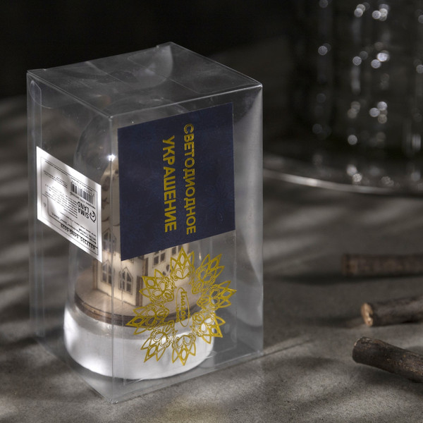 Изображение товара Световая фигурка Luazon Lighting Домик под куполом / 6117395