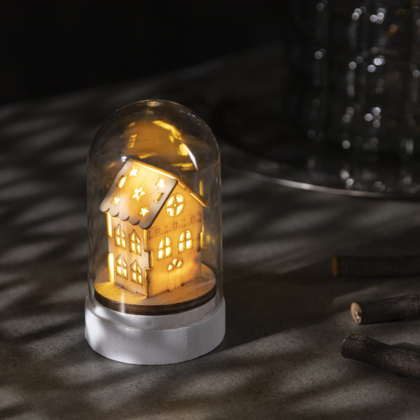 Изображение товара Световая фигурка Luazon Lighting Домик под куполом / 6117395