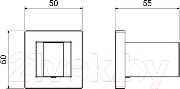 Изображение товара Душевой держатель Aquatek AQ2401MB (черный матовый)