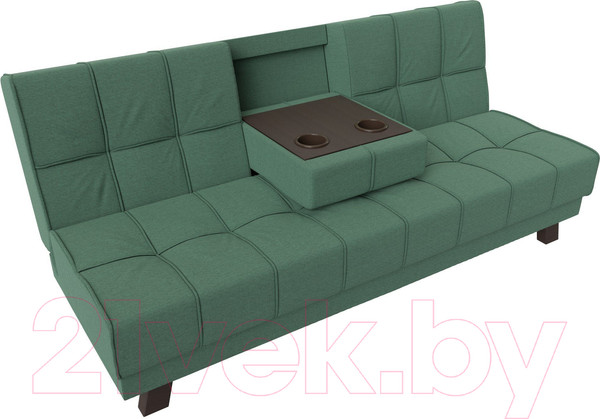 Изображение товара Диван Лига Диванов Винсент / 121570 (рогожка Амур зеленый)