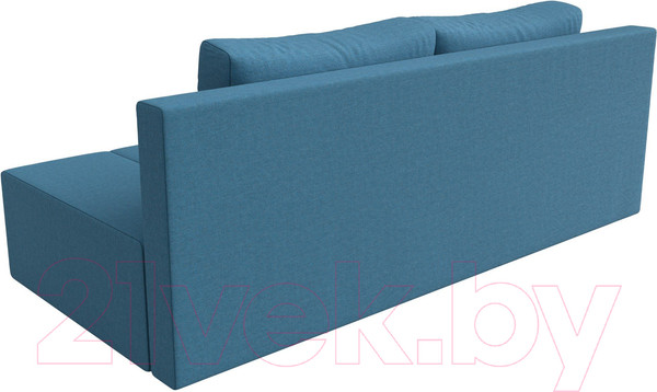 Изображение товара Диван Лига Диванов Сан Марко / 121579 (рогожка Амур голубой)