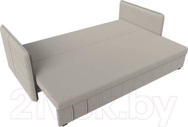 Изображение товара Диван Лига Диванов Слим / 121142 (рогожка Амур бежевый)