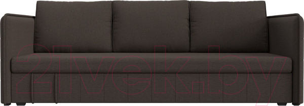 Изображение товара Диван Лига Диванов Слим / 121143 (рогожка Амур коричневый)